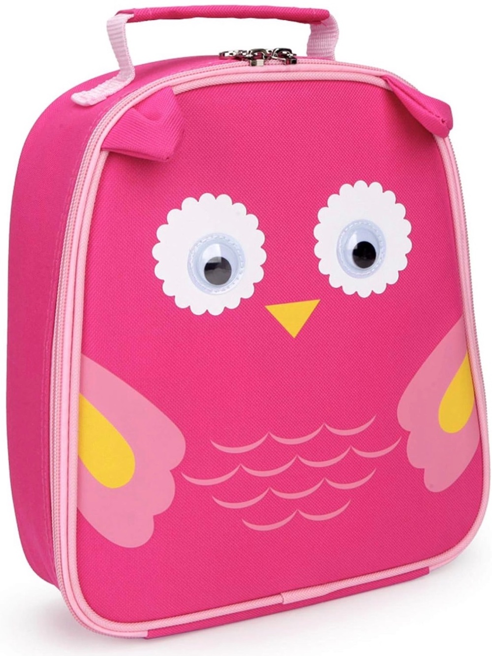 brand new Kids Pink Owl Lunch Bag Cute Insulated Bag for Children school supply
